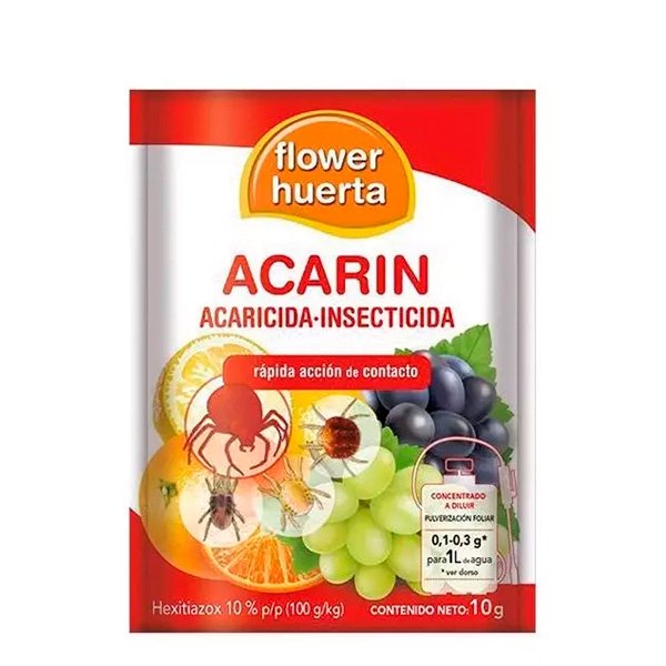 Acarin Acaricida 10 gr.Flower