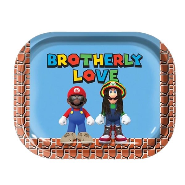 Bandeja Metal 18x14 cm. Brotherly Love