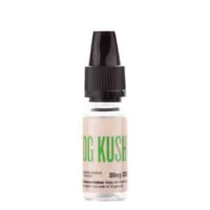 CBD E-Liquid Cali Terpenes Og Kush 30 mg. 10 ml.
