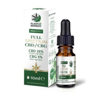 CBD Oil Plant of Life Remedy 25% - 5 % 10 ml. Full Spectrum