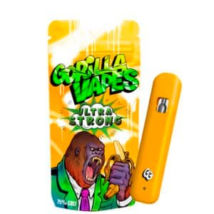 CBD Vaper Gorilla Grillz 75 % Gorilla 1 ml.