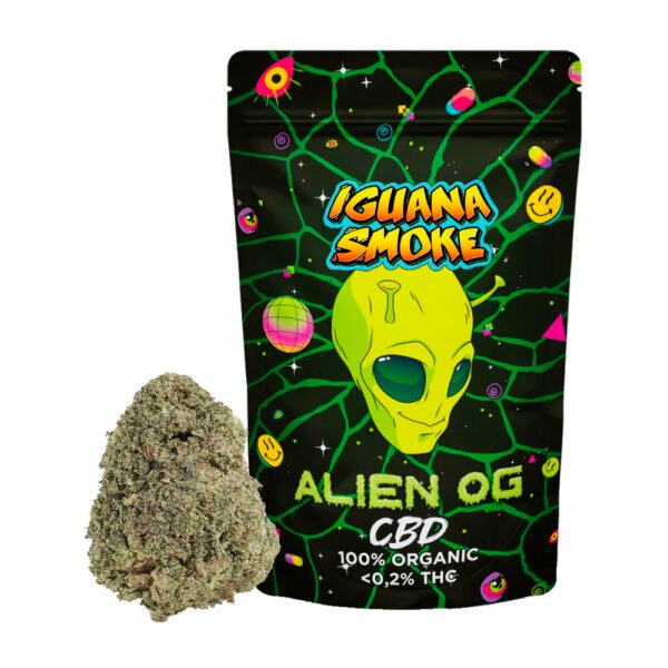 Cañamo Cbd Alien Og 10 gr. Iguana Smoke