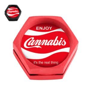 Grinder Hemp Biodegradable Enjoy Cannabis 68 mm. Mix Color