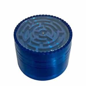 Grinder Polinizador Metal Laberinto Blue 63 mm.