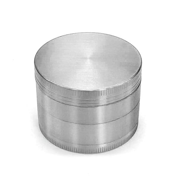 Grinder Polinizador Metal Silver 50 mm.