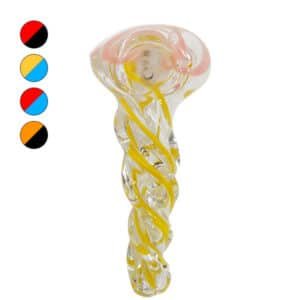 Pipa Cristal Spoon 11 cm. Mix Color