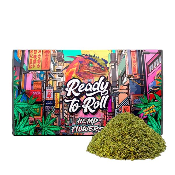 Cañamo Cbd Ready to Roll Pouch Strawberry Gelato 30 gr. Iguana Smoke
